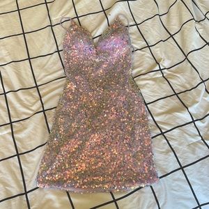 Wolsfelts purple homecoming dress. Size 2